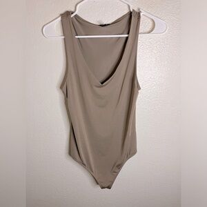 Express Body Contour Thong Bodysuit